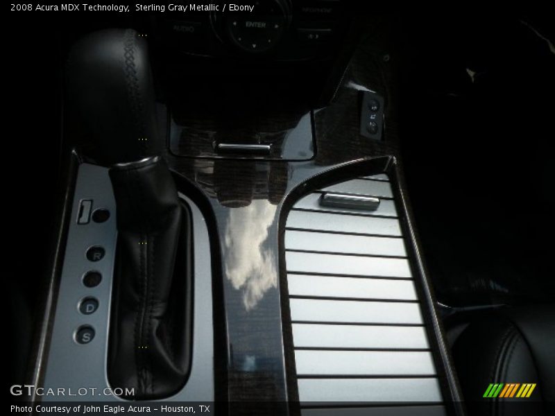 Sterling Gray Metallic / Ebony 2008 Acura MDX Technology