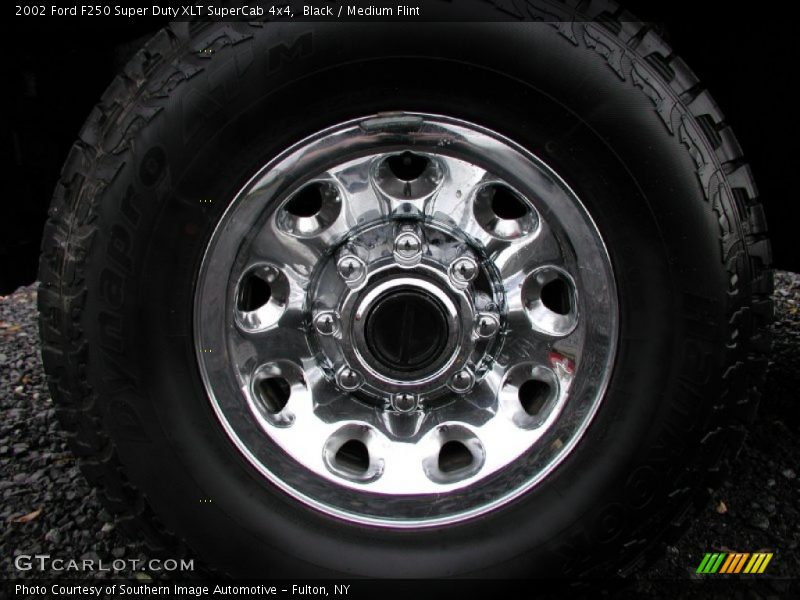 Black / Medium Flint 2002 Ford F250 Super Duty XLT SuperCab 4x4