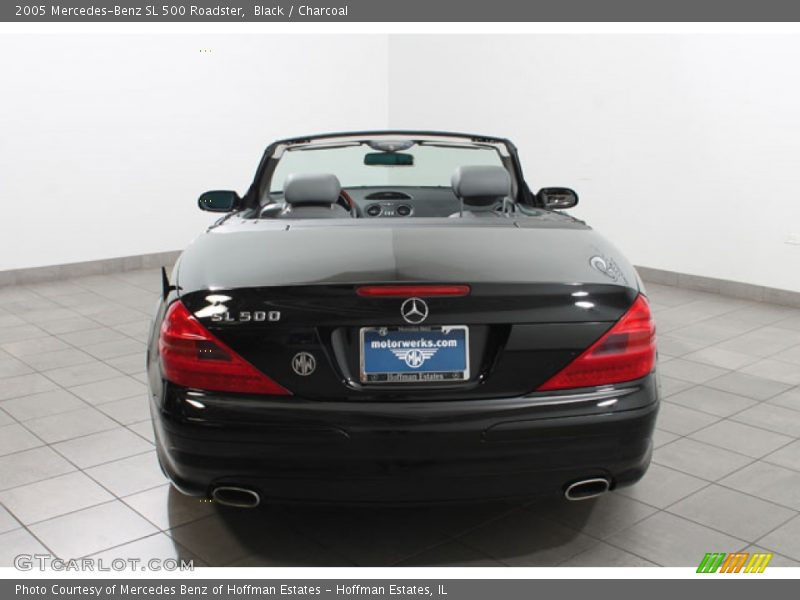 Black / Charcoal 2005 Mercedes-Benz SL 500 Roadster