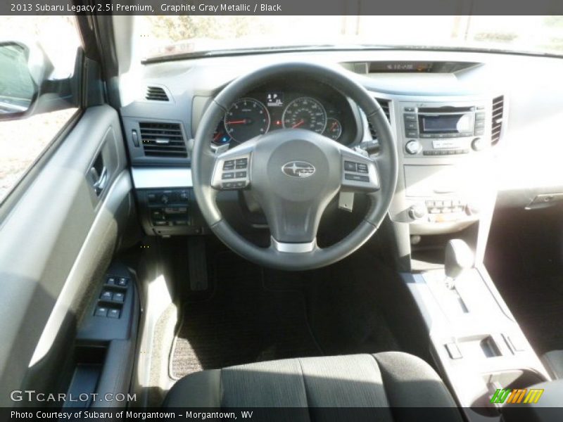 Graphite Gray Metallic / Black 2013 Subaru Legacy 2.5i Premium