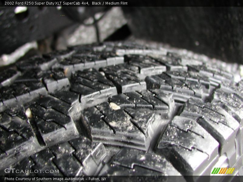 Black / Medium Flint 2002 Ford F250 Super Duty XLT SuperCab 4x4