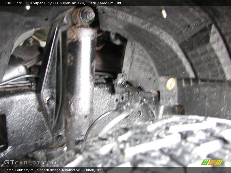 Black / Medium Flint 2002 Ford F250 Super Duty XLT SuperCab 4x4