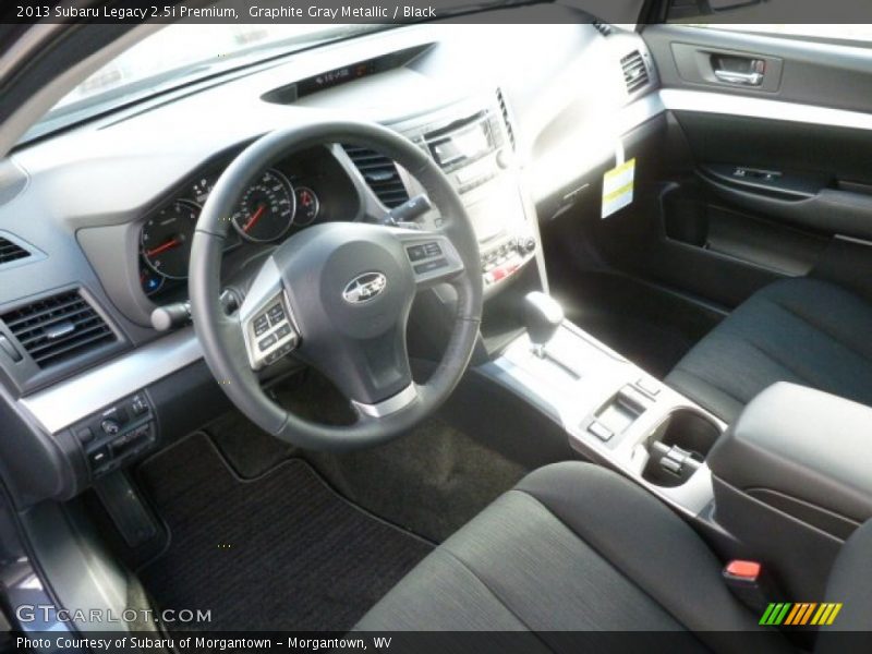 Graphite Gray Metallic / Black 2013 Subaru Legacy 2.5i Premium