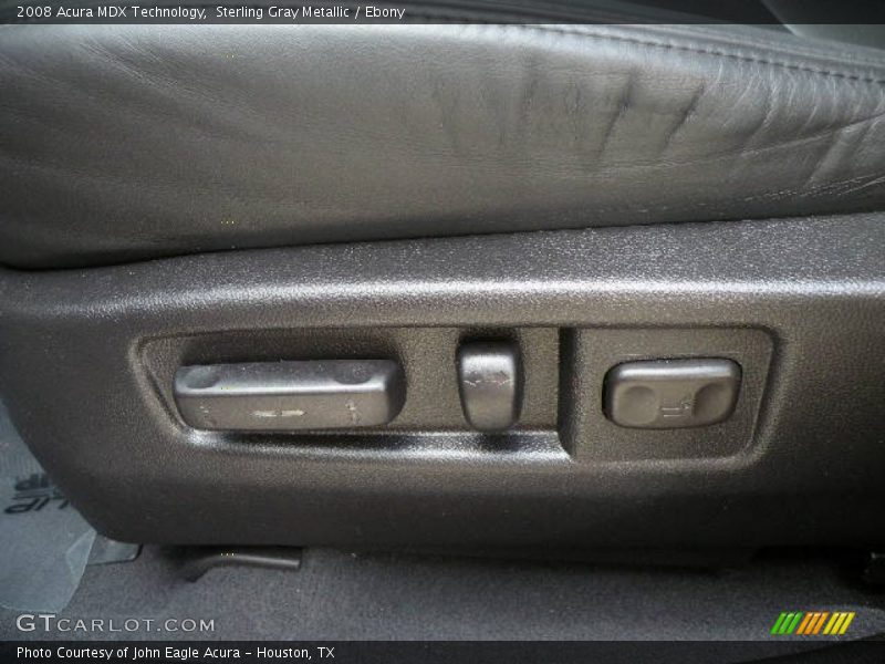 Sterling Gray Metallic / Ebony 2008 Acura MDX Technology