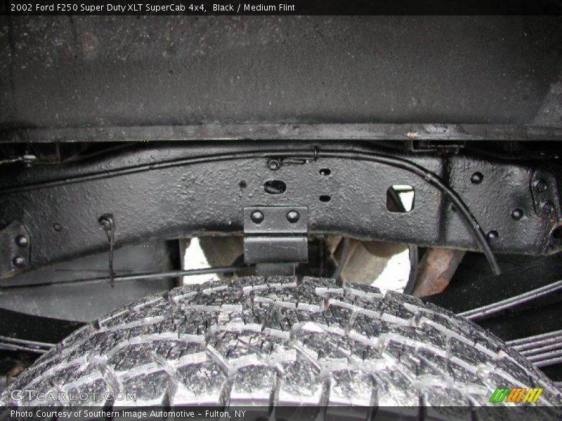 Black / Medium Flint 2002 Ford F250 Super Duty XLT SuperCab 4x4