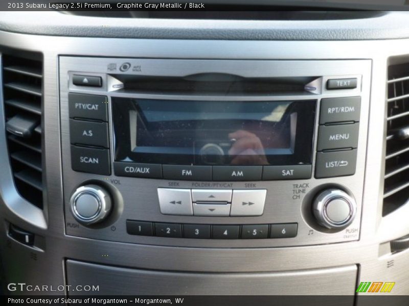 Graphite Gray Metallic / Black 2013 Subaru Legacy 2.5i Premium