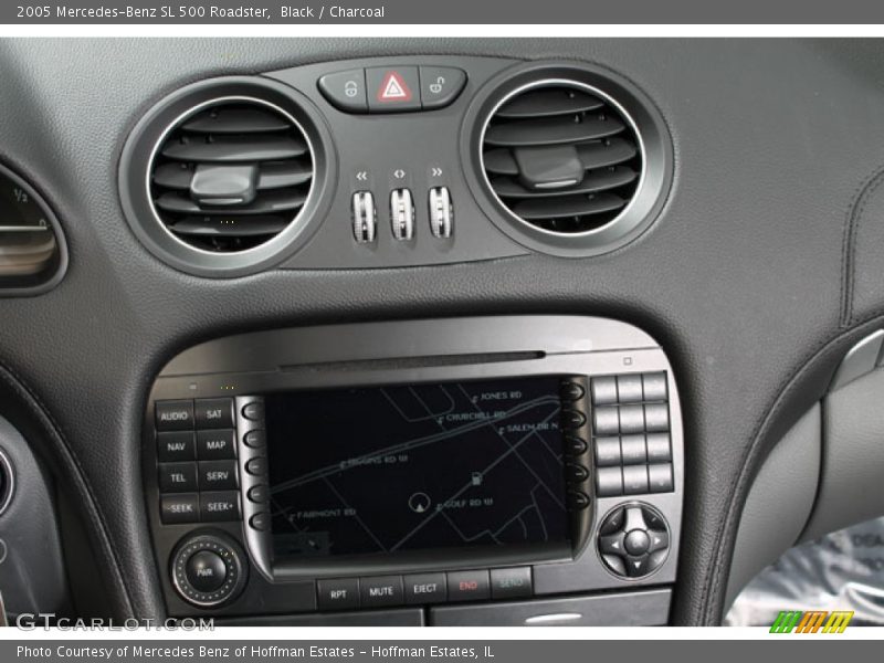 Controls of 2005 SL 500 Roadster