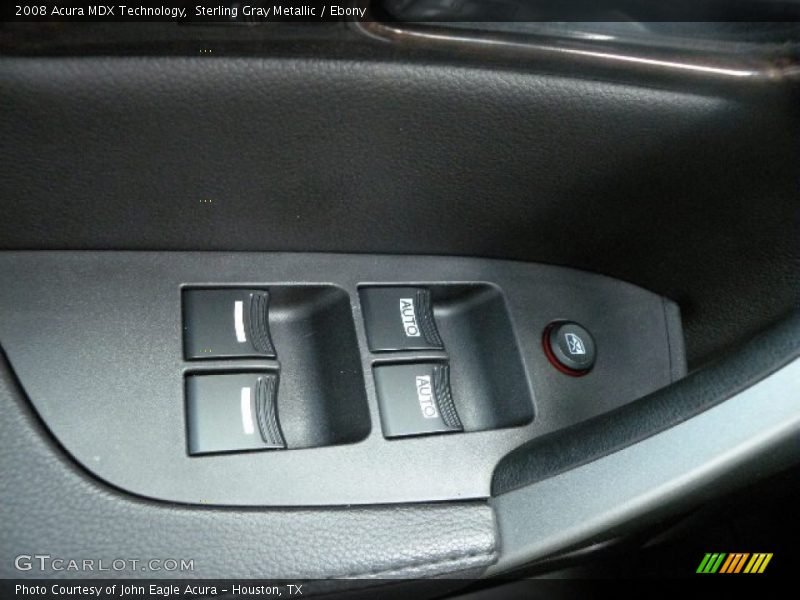 Sterling Gray Metallic / Ebony 2008 Acura MDX Technology