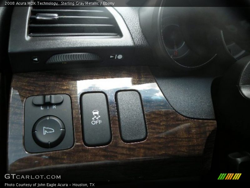 Sterling Gray Metallic / Ebony 2008 Acura MDX Technology