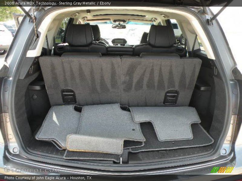 Sterling Gray Metallic / Ebony 2008 Acura MDX Technology