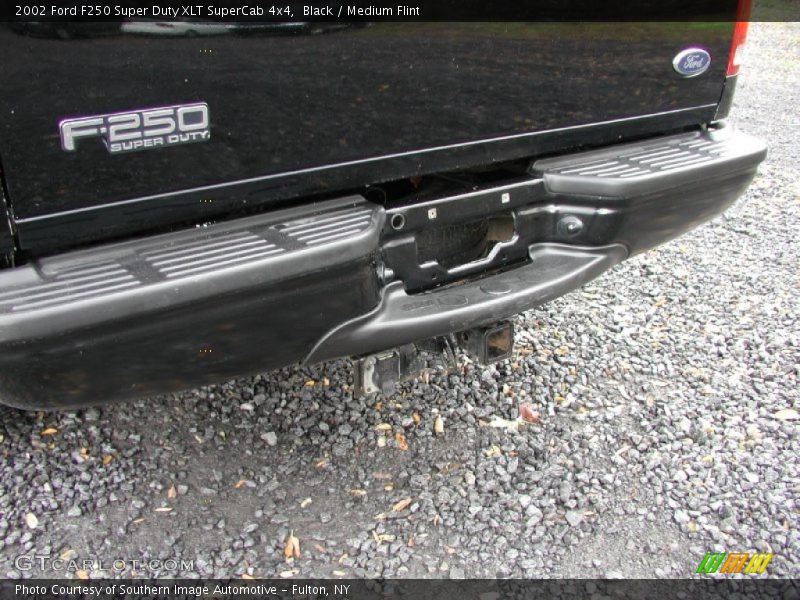 Black / Medium Flint 2002 Ford F250 Super Duty XLT SuperCab 4x4