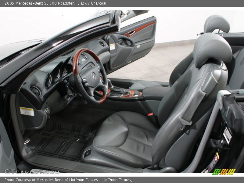  2005 SL 500 Roadster Charcoal Interior