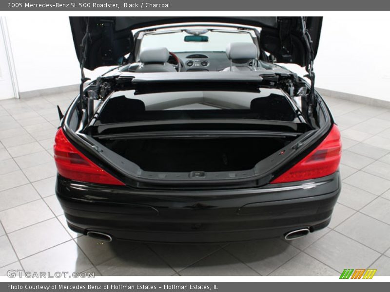 Black / Charcoal 2005 Mercedes-Benz SL 500 Roadster