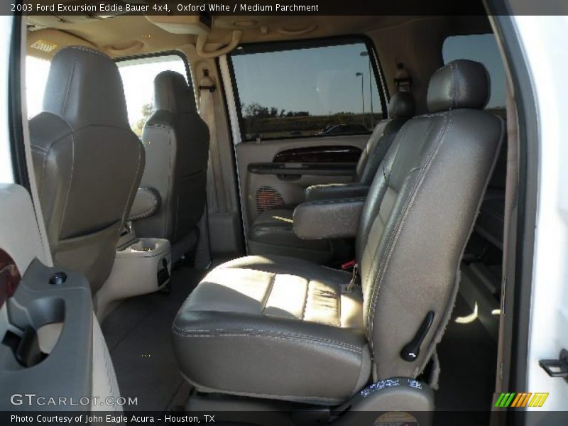 Oxford White / Medium Parchment 2003 Ford Excursion Eddie Bauer 4x4
