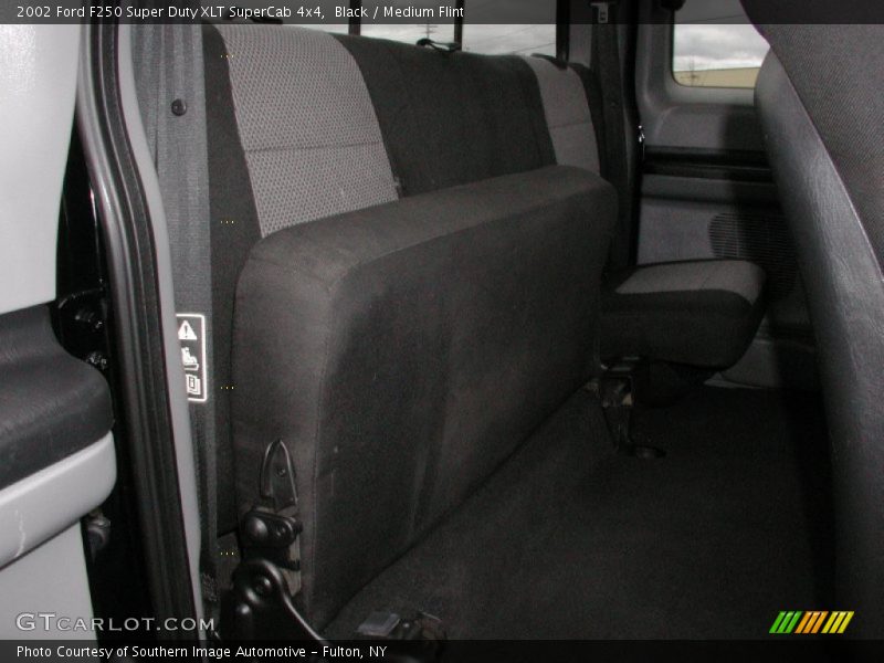 Black / Medium Flint 2002 Ford F250 Super Duty XLT SuperCab 4x4