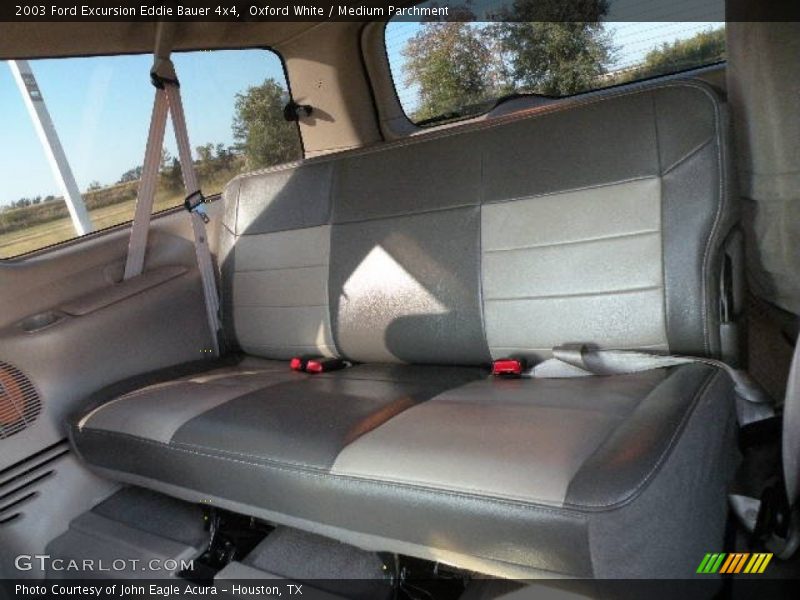 Oxford White / Medium Parchment 2003 Ford Excursion Eddie Bauer 4x4