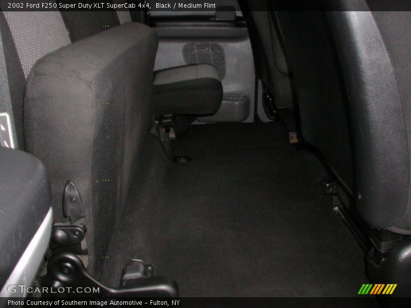 Black / Medium Flint 2002 Ford F250 Super Duty XLT SuperCab 4x4