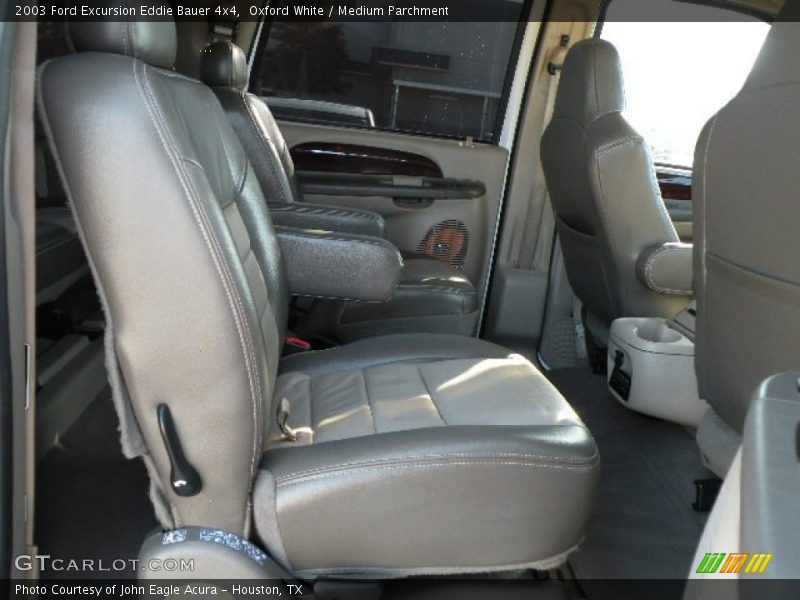 Oxford White / Medium Parchment 2003 Ford Excursion Eddie Bauer 4x4
