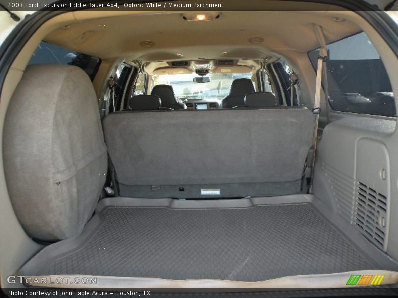 Oxford White / Medium Parchment 2003 Ford Excursion Eddie Bauer 4x4