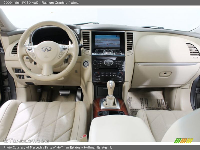 Platinum Graphite / Wheat 2009 Infiniti FX 50 AWD