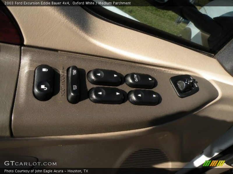 Oxford White / Medium Parchment 2003 Ford Excursion Eddie Bauer 4x4