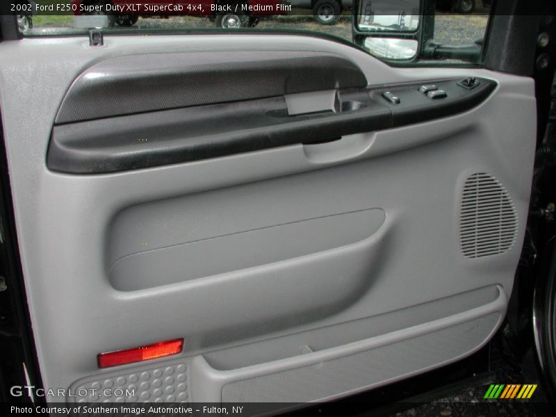 Black / Medium Flint 2002 Ford F250 Super Duty XLT SuperCab 4x4