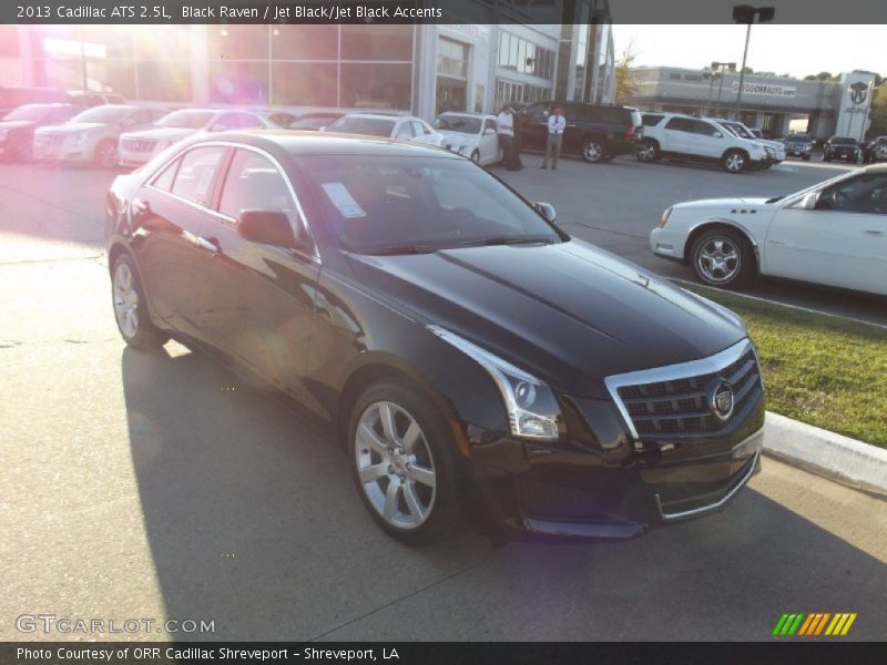 Black Raven / Jet Black/Jet Black Accents 2013 Cadillac ATS 2.5L