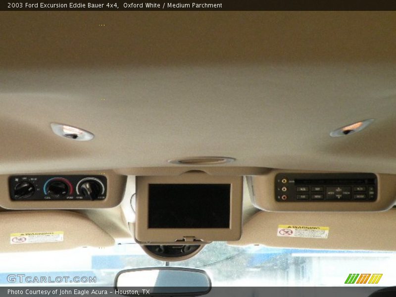 Oxford White / Medium Parchment 2003 Ford Excursion Eddie Bauer 4x4