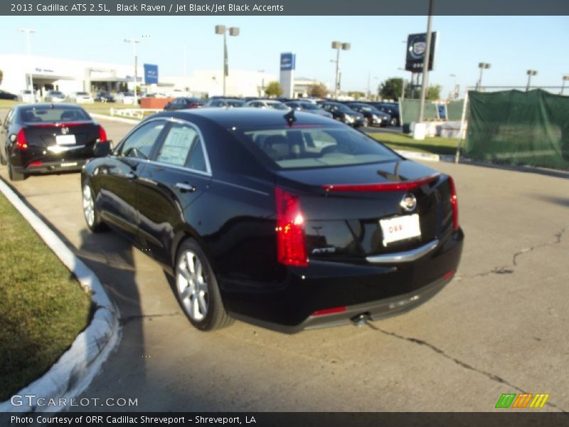 Black Raven / Jet Black/Jet Black Accents 2013 Cadillac ATS 2.5L