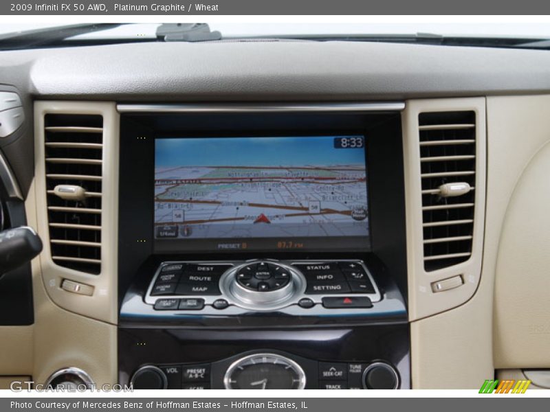 Platinum Graphite / Wheat 2009 Infiniti FX 50 AWD