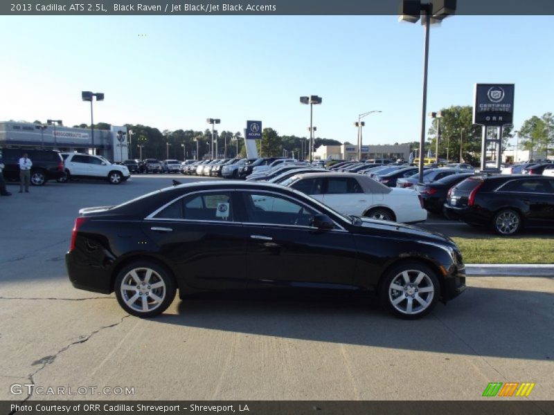 Black Raven / Jet Black/Jet Black Accents 2013 Cadillac ATS 2.5L