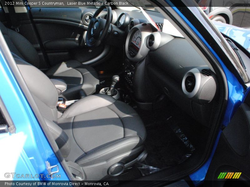 Laser Blue Metallic / Carbon Black 2012 Mini Cooper S Countryman