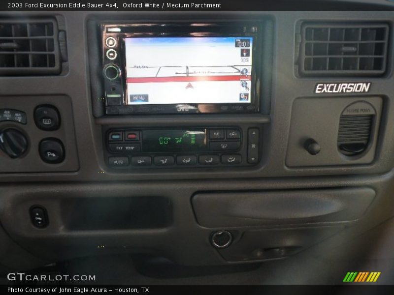 Oxford White / Medium Parchment 2003 Ford Excursion Eddie Bauer 4x4
