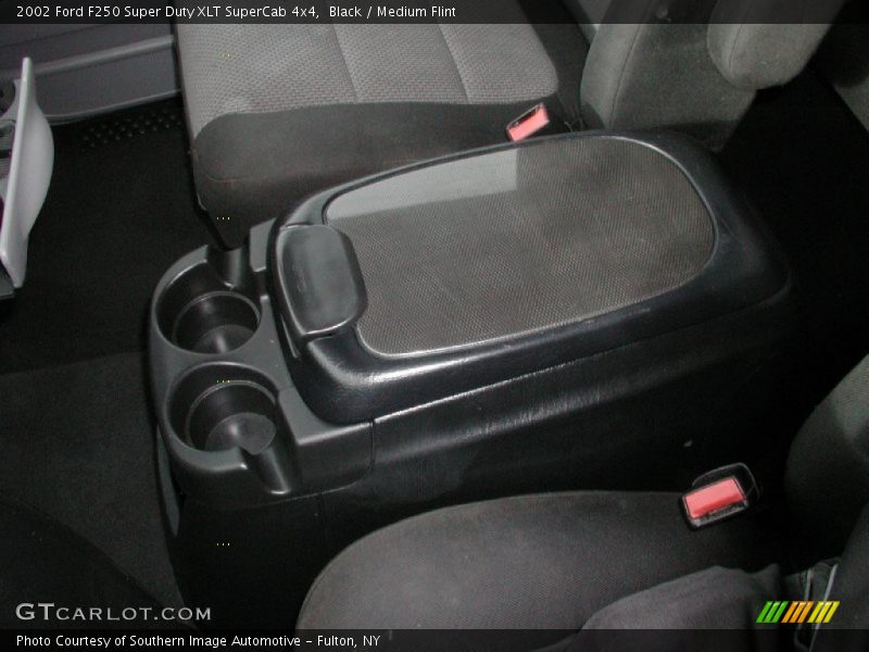 Black / Medium Flint 2002 Ford F250 Super Duty XLT SuperCab 4x4