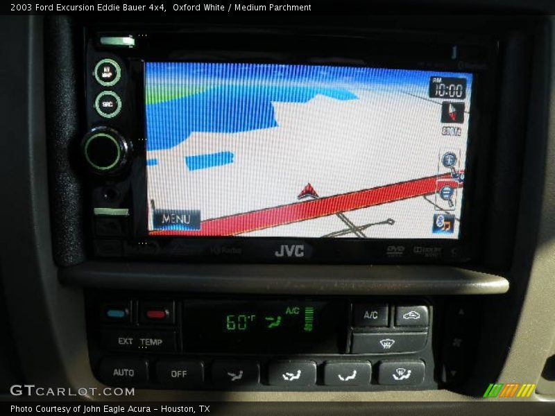 Oxford White / Medium Parchment 2003 Ford Excursion Eddie Bauer 4x4