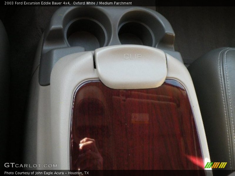 Oxford White / Medium Parchment 2003 Ford Excursion Eddie Bauer 4x4