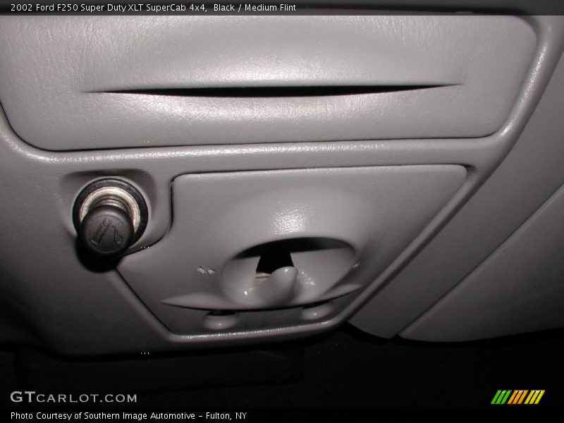 Black / Medium Flint 2002 Ford F250 Super Duty XLT SuperCab 4x4