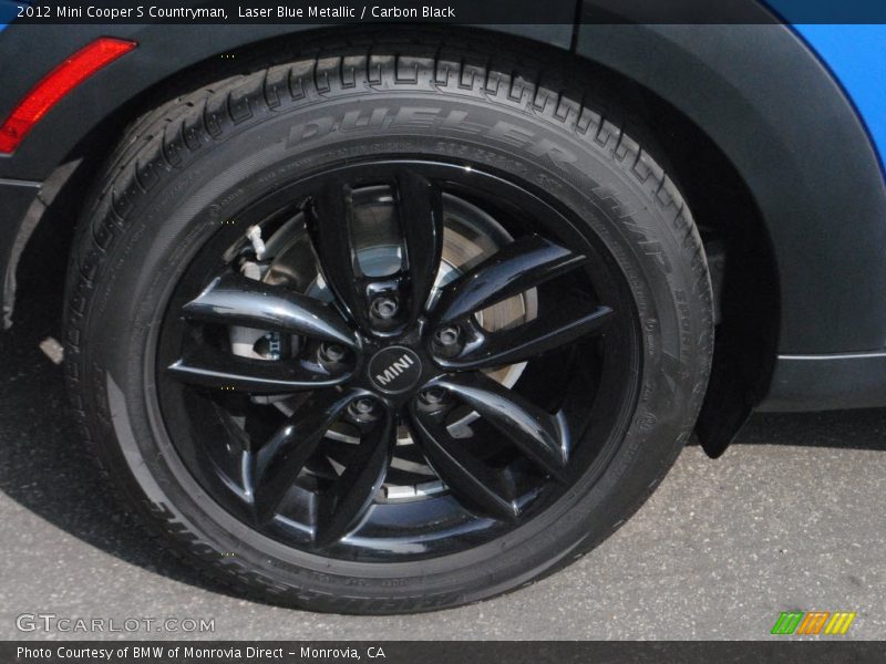 Laser Blue Metallic / Carbon Black 2012 Mini Cooper S Countryman