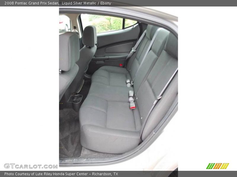 Liquid Silver Metallic / Ebony 2008 Pontiac Grand Prix Sedan