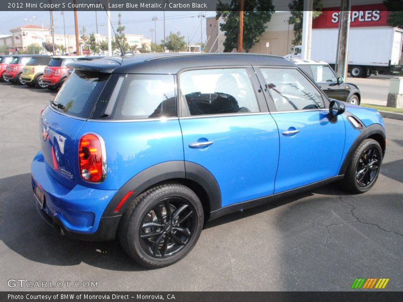 Laser Blue Metallic / Carbon Black 2012 Mini Cooper S Countryman