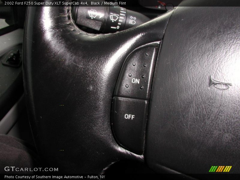 Black / Medium Flint 2002 Ford F250 Super Duty XLT SuperCab 4x4
