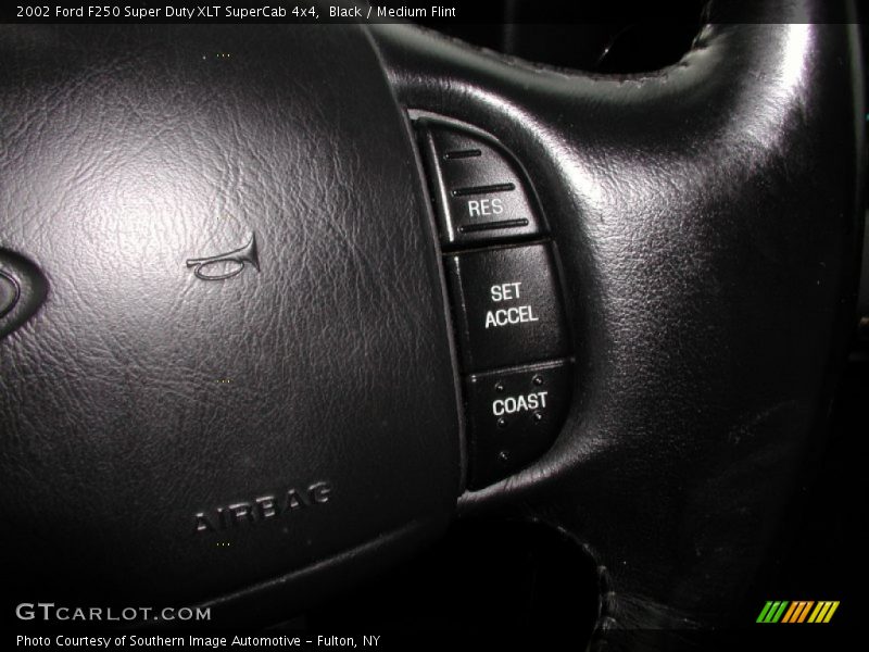 Black / Medium Flint 2002 Ford F250 Super Duty XLT SuperCab 4x4