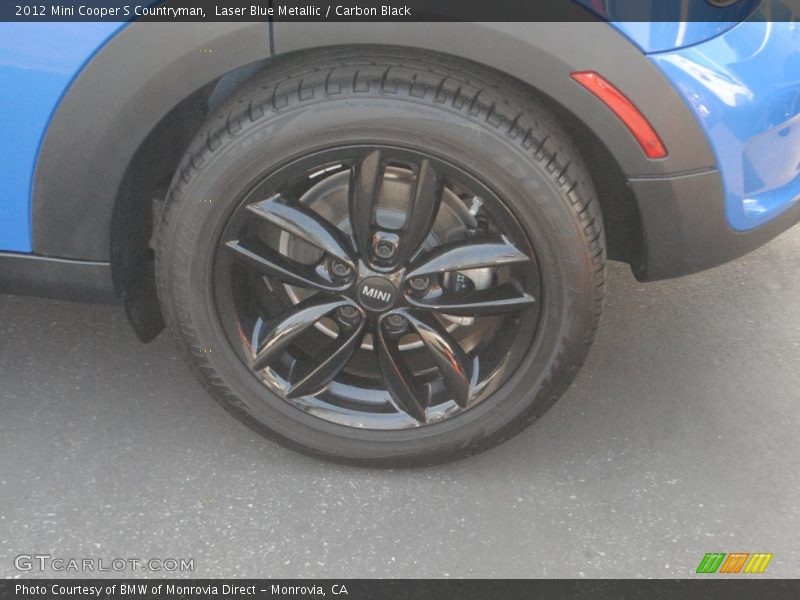 Laser Blue Metallic / Carbon Black 2012 Mini Cooper S Countryman