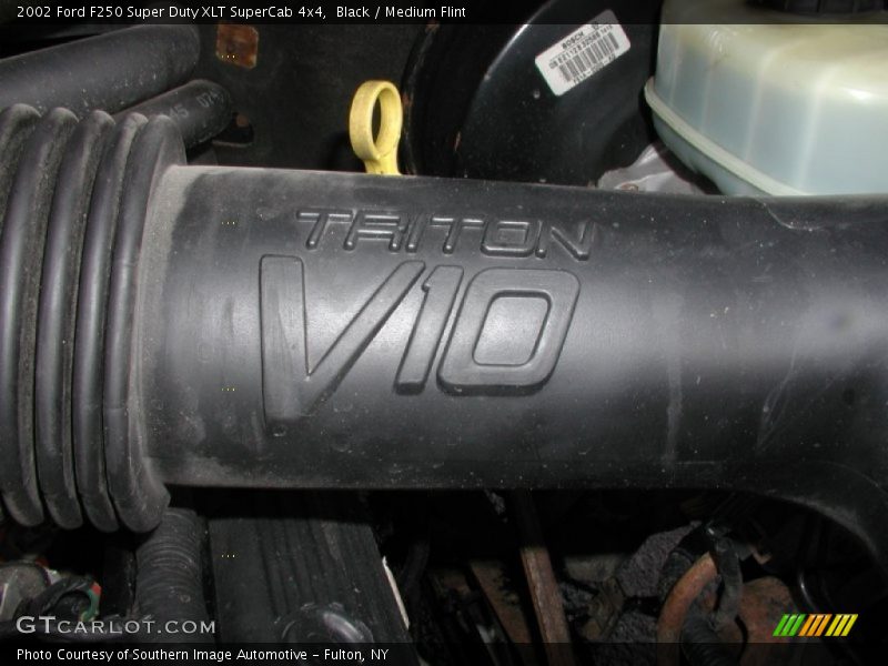 Black / Medium Flint 2002 Ford F250 Super Duty XLT SuperCab 4x4