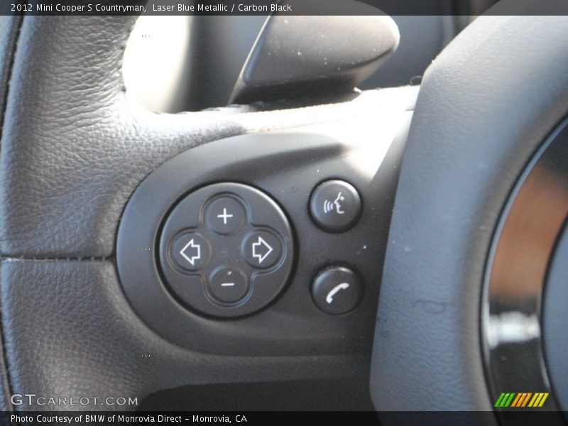 Laser Blue Metallic / Carbon Black 2012 Mini Cooper S Countryman