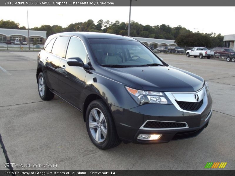 Graphite Luster Metallic / Graystone 2013 Acura MDX SH-AWD