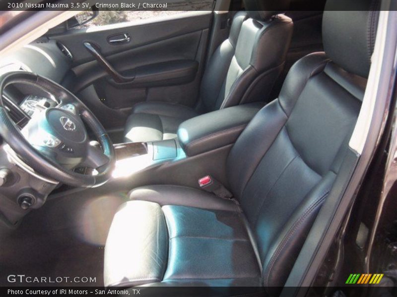 Crimson Black / Charcoal 2010 Nissan Maxima 3.5 SV