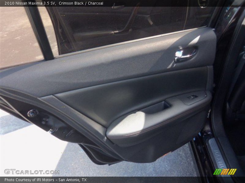 Crimson Black / Charcoal 2010 Nissan Maxima 3.5 SV