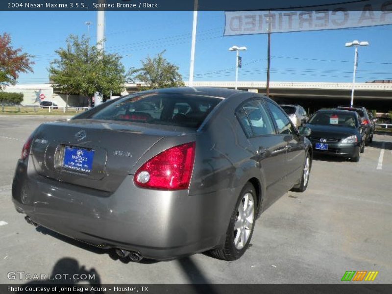 Spirited Bronze / Black 2004 Nissan Maxima 3.5 SL