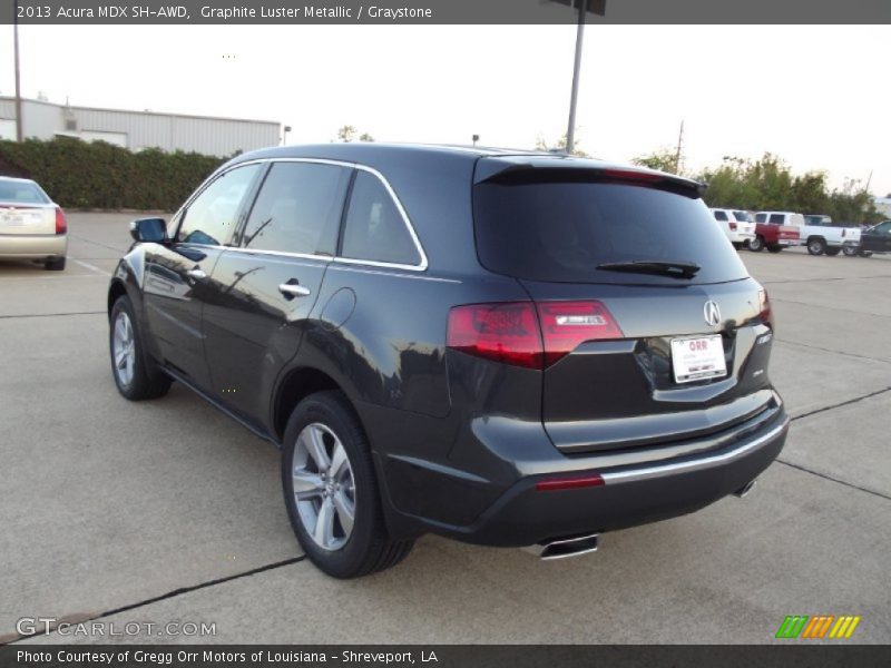 Graphite Luster Metallic / Graystone 2013 Acura MDX SH-AWD